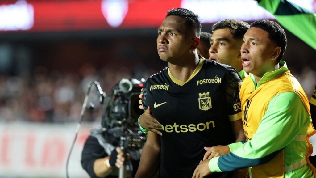 Alfredo Morelos, jugador de Nacional | REUTERS/Jorge Silva.