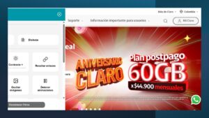 Claro Colombia mejora la accesibilidad en su web para personas con daltonismo, dislexia y baja visión