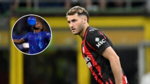 Santiago Gimenez bajo presión: el Milan sumaría a Nkunku para reforzar su delantera