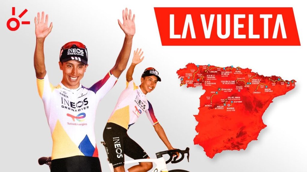 Egan Bernal en la Vuelta a España 2025.