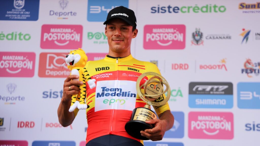 Wilmar Paredes, corredor del Team Medellín | FCC.