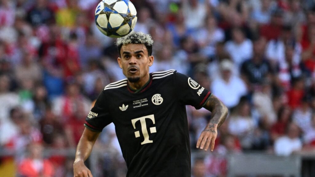 Luis Díaz con el Bayern Munich | LUKAS BARTH-TUTTAS / AFP.