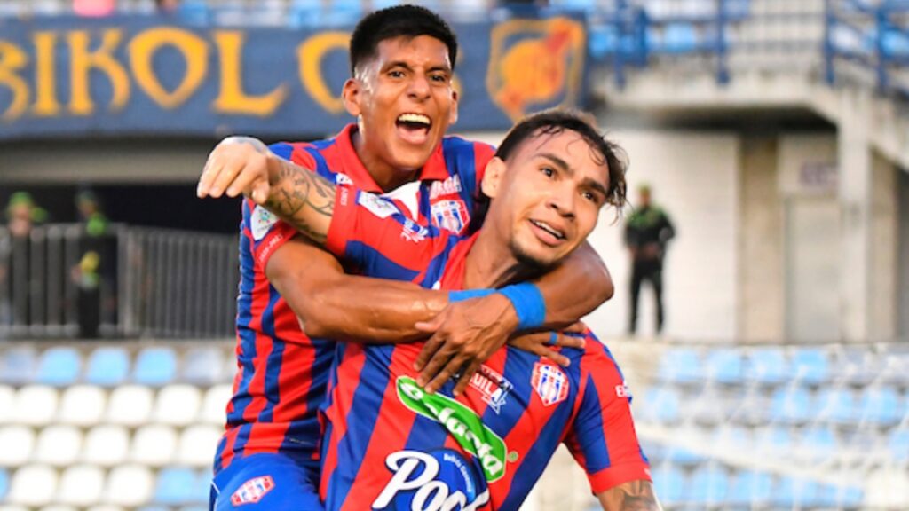 Jugadores de Unión Magdalena celebrando | VizzorImage.
