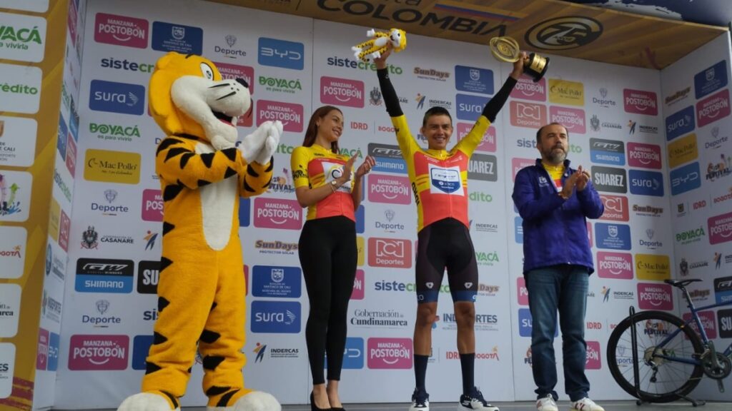 Andrés Pinzón, ganador de la 10 etapa | Nelson Rivera / Claro Sports.