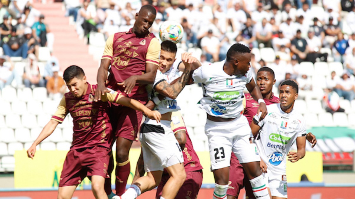 Tolima se impone en Manizales y deja al Once Caldas en el fondo de la ...