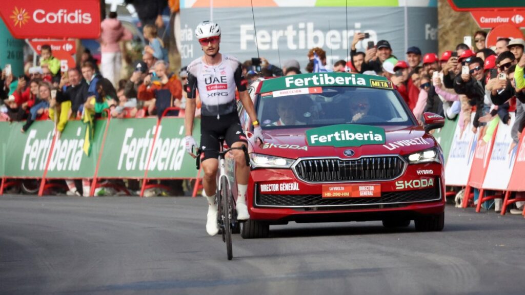 Jay Vine en La Vuelta | REUTERS/Bruna Casas.