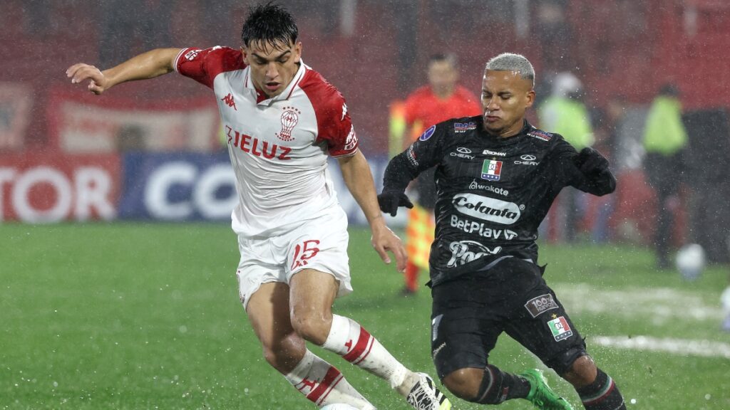 Huracán vs Once Caldas | ALEJANDRO PAGNI / AFP.