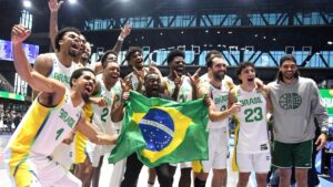 Brasil sorprende y remonta para derrotar a Estados Unidos en la AmeriCup