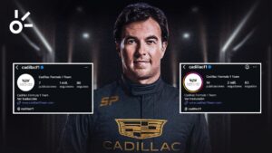 Efecto Checo Pérez en Cadillac, así crecieron las redes de la nueva escudería de la F1