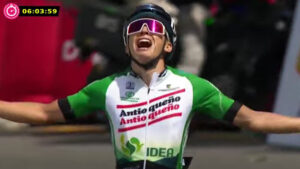 Yeison Reyes se pone la corona en el Alto de la Línea