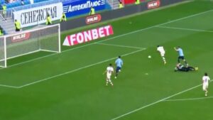 Jhon Córdoba sobresale con doblete en paliza del Krasnodar por la Liga Rusa