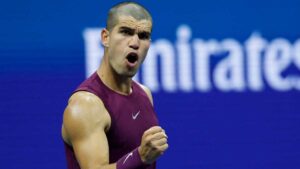 Carlos Alcaraz arranca con victoria su actuación en el US Open al imponerse a Reilly Opelka