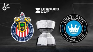 Chivas vs Charlotte FC, en vivo el partido de la jornada 2 de la Leagues Cup 2025
