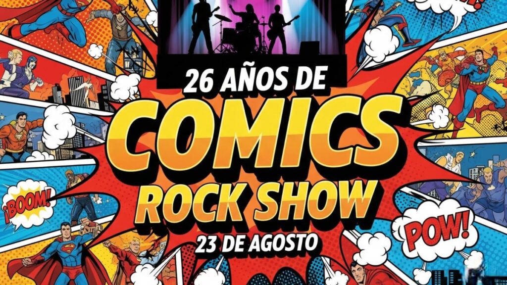 El Comics Rock Show celebra su 26 aniversario