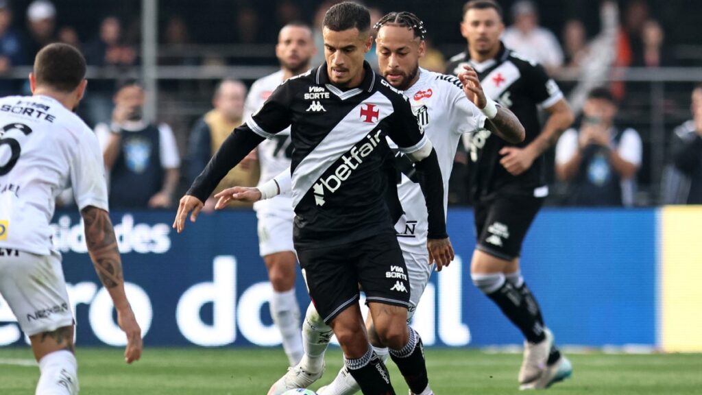 Coutinho venció a Neymar en el Brasileirao