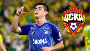 Oficial: Daniel Ruiz se va de Millonarios y llega al CSKA de Moscú