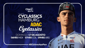 Clásica de Hamburgo 2025, la próxima carrera de Isaac del Toro, en vivo por Claro Sports