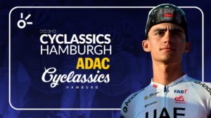 Isaac del Toro en vivo: transmisión Clásica de Hamburgo 2025 y resultados de la carrera