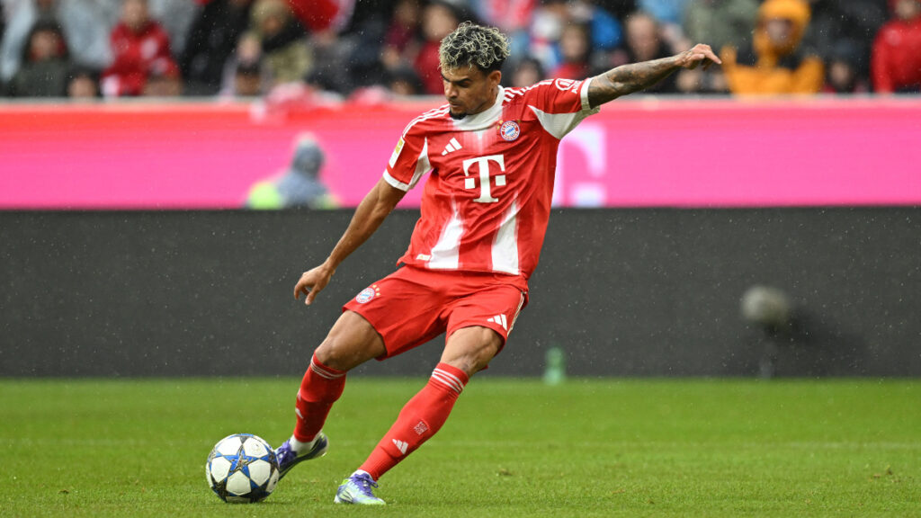 Luis Díaz, en un partido del Bayern. - Reuters.