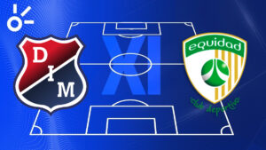 Alineaciones confirmadas de Independiente Medellín vs La Equidad por la Liga BetPlay Dimayor 2025-II