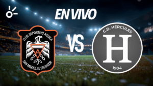 Águila vs Hércules: en vivo, transmisión y resultado en directo jornada 3 Copa Centroamericana 2025