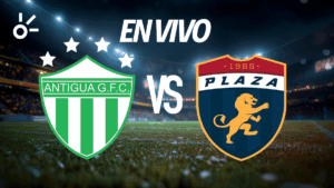 Antigua GFC vs Plaza Amador: en vivo, transmisión y resultado en directo jornada 3 Copa Centroamericana 2025