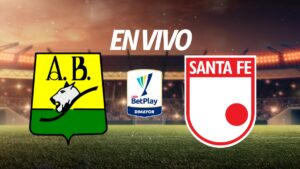 Atlético Bucaramanga vs Independiente Santa Fe en vivo la Liga BetPlay 2025-II: Resultado y goles de la jornada 6, al momento