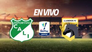 Deportivo Cali vs Llaneros en vivo la Liga BetPlay 2025-II: Resultado y goles de la jornada 5, al momento