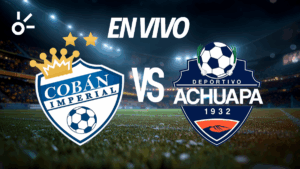 Cobán Imperial vs Achuapa, en vivo el minuto a minuto por la jornada 5 del Apertura 2025 de Guatemala