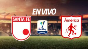 Independiente Santa Fe vs América de Cali en vivo la Liga BetPlay 2025-II: Resultado y goles de la jornada 5, al momento