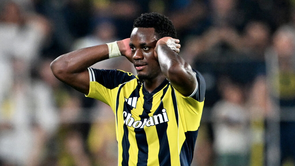 Jhon Durán, con el Fenerbahce. - Ozan Kose, AFP.