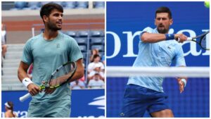 Djokovic, posible rival de semifinales de Alcaraz en el US Open