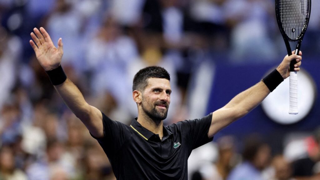 Djokovic vence a Tien en la primera ronda de US Open