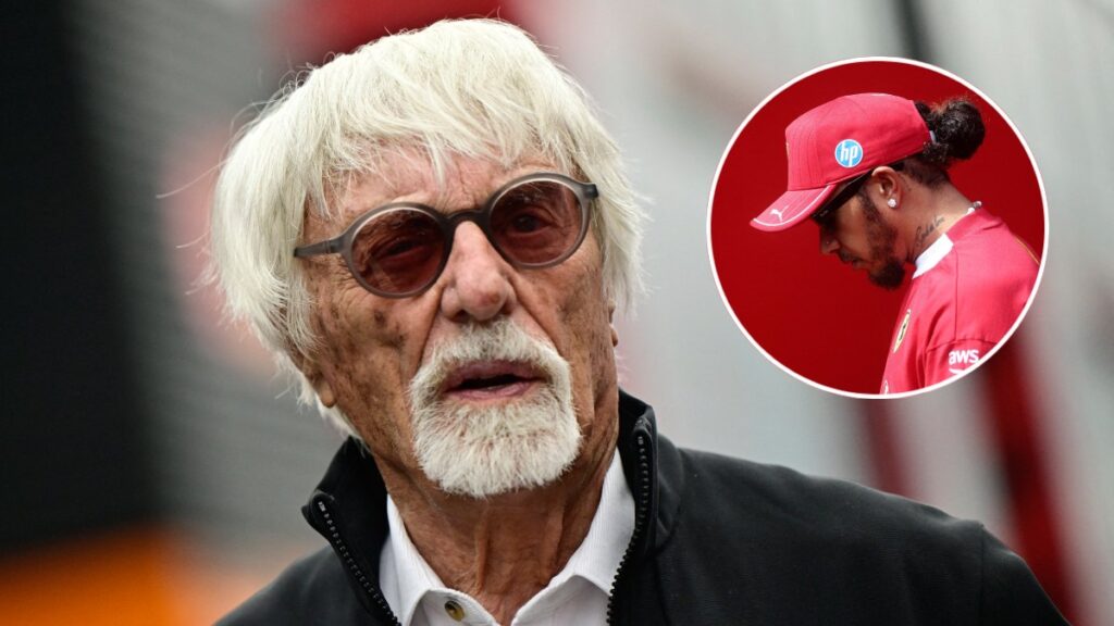 Ecclestone habla sobre Lewis Hamilton y su labor con Ferrari