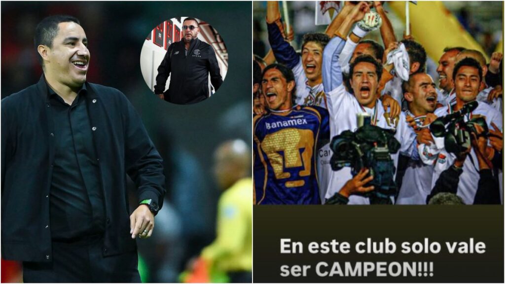 Efraín Juárez le recordó a Antonio Mohamed que lo único que vale en Pumas es ser campeón como él lo hizo en 2009