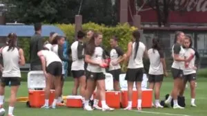 Barcelona femenil continúa la preparación en Coapa rumbo a sus partidos amistosos en México