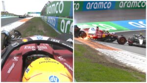 ¡Desastre de Ferrari! Hamilton y Leclerc, fuera del Gran Premio de Países Bajos