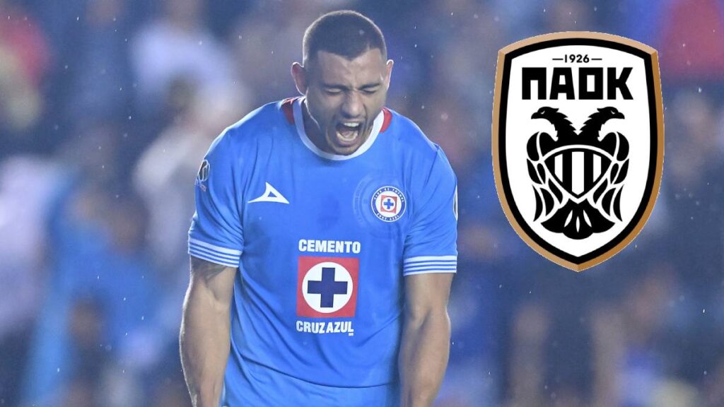 Giakoumakis podría salir de Cruz Azul