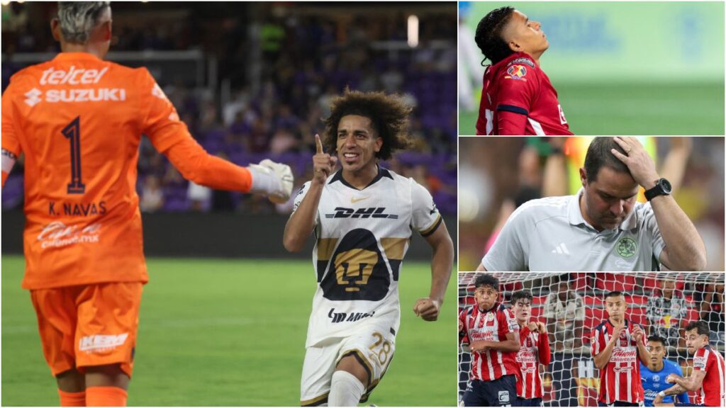 Los cuatro grandes en su inicio en la Leagues Cup
