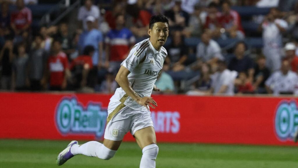 El LAFC rescata el empate ante Chicago con el debut Heung-Min Son
