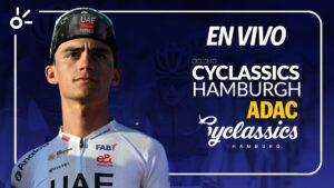 Isaac del Toro en vivo: transmisión Clásica de Hamburgo 2025 y resultados de la carrera