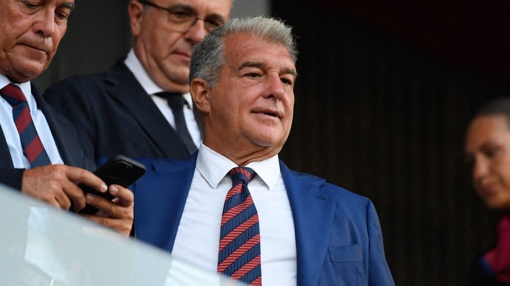 Joan Laporta habla sobre la inscripción de refuerzos para el Barcelona