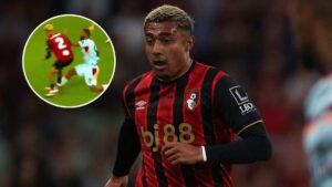 ¡Expulsión y eliminación! Julián Araujo disputa sus primeros minutos de la temporada y el Bournemouth dice adiós a la EFL Cup