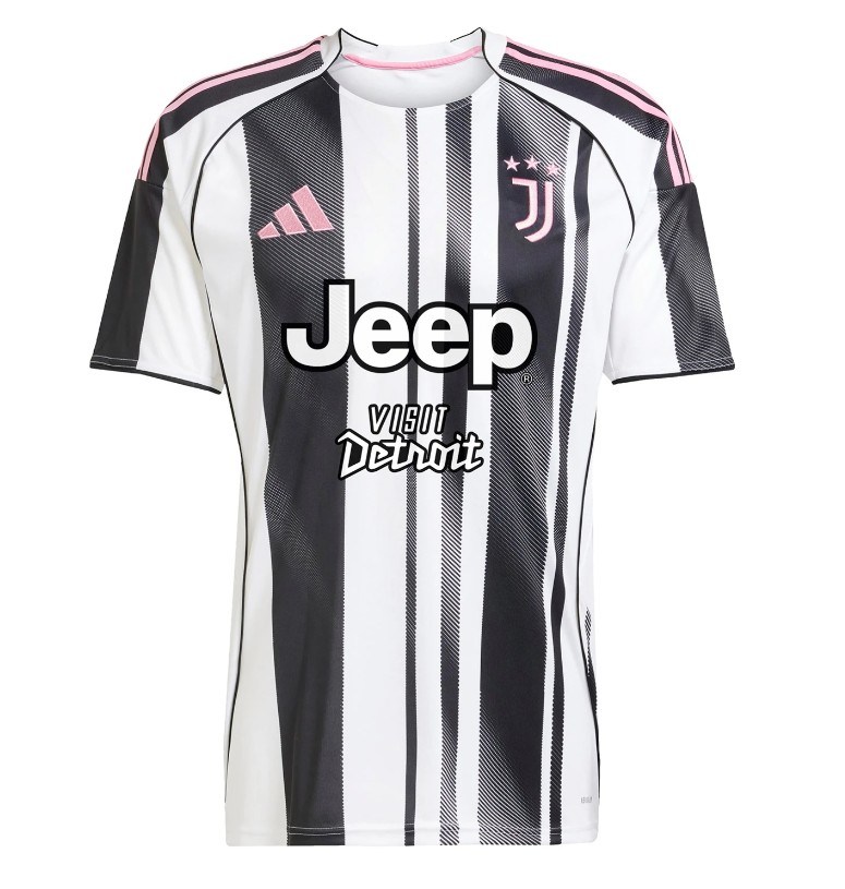 Juventus presenta su playera de local para la temporada 2025-26