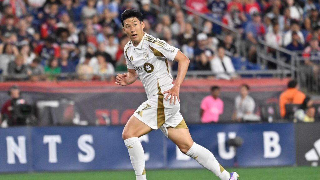 Heung-Min Son se estrena con asistencia en la victoria del LAFC ante el Revolution