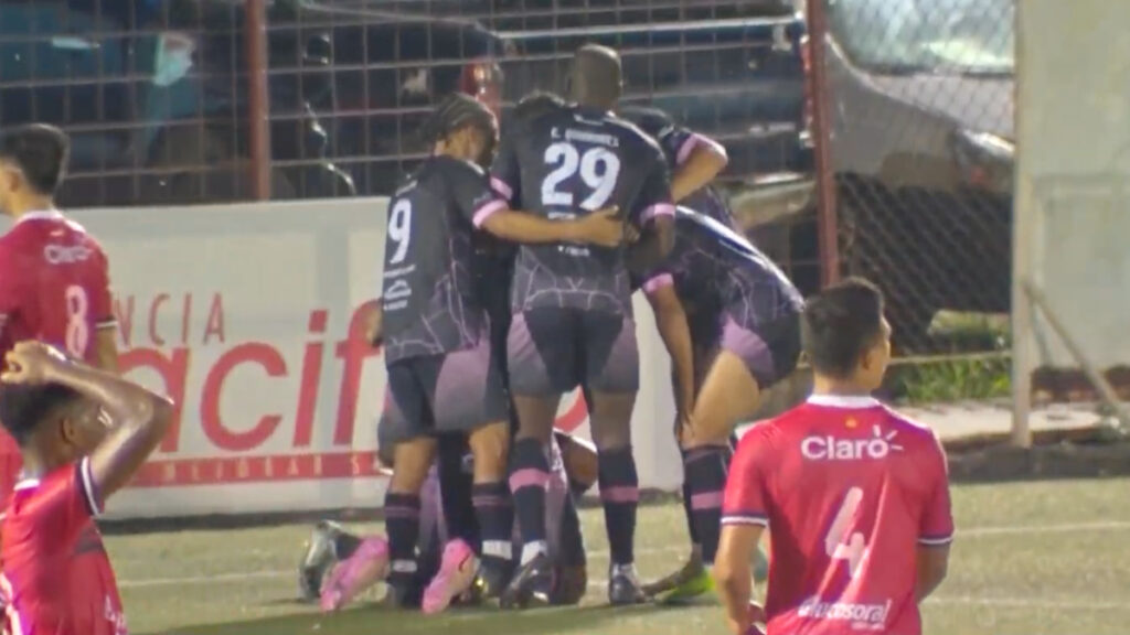 La celebración del segundo gol. (Clarosports)