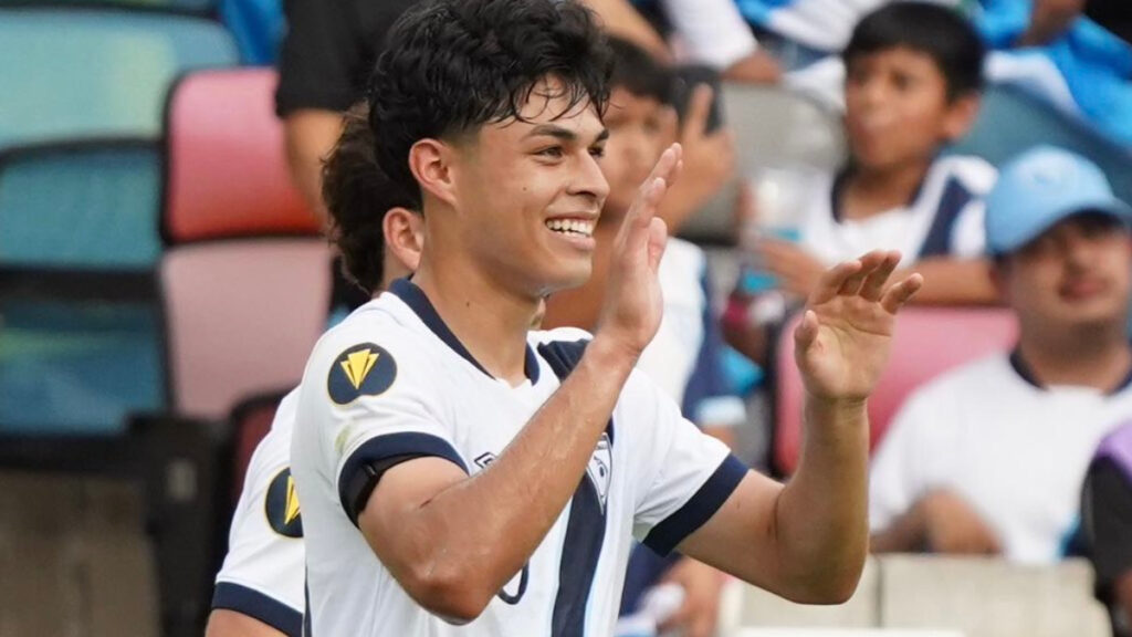 Escobar, en la Copa Oro 2025. (Fedefut)