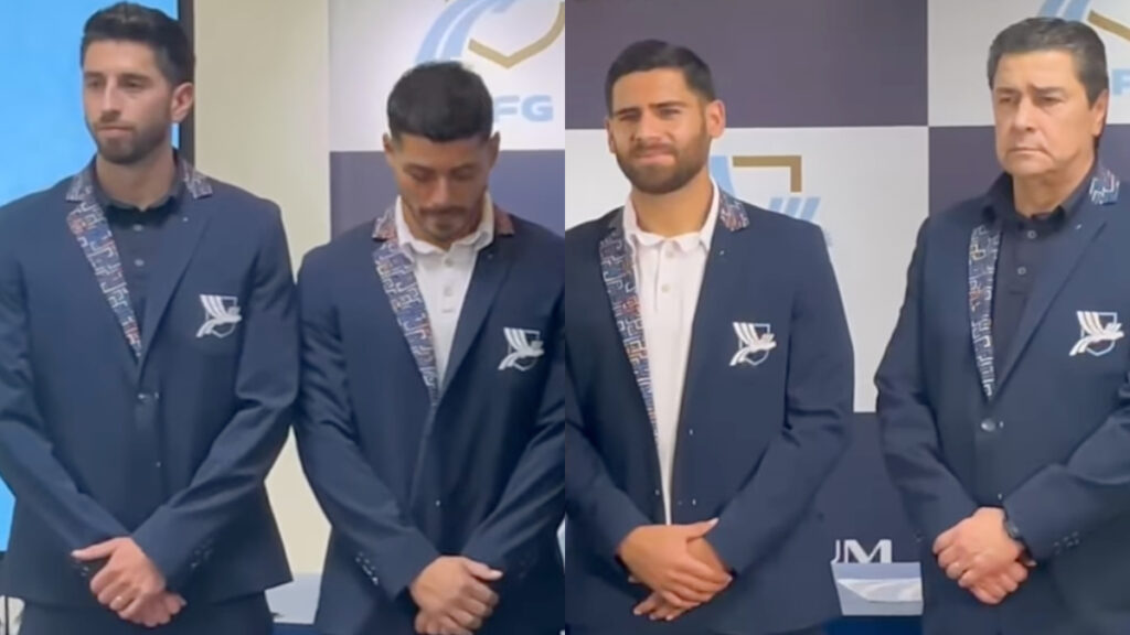 Samayoa, Lom, Pinto y Tena, modelos. (captura Emporium IG)