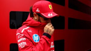 Lewis Hamilton no descarta soltar alguna lágrima, tras su ‘difícil’ comienzo en Ferrari