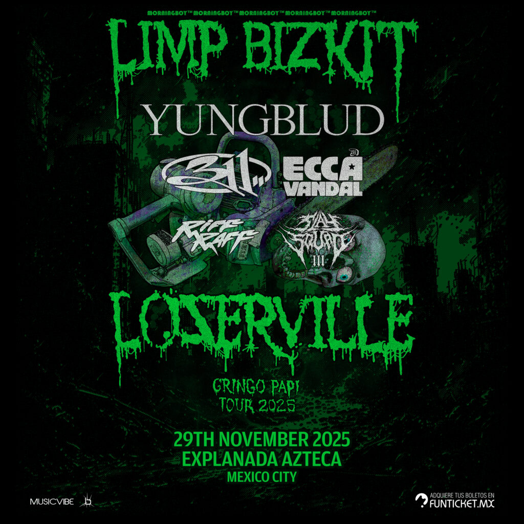 ¿Cuándo y dónde es el concierto de Limp Bizkit en México? | Foto: funticket.mx